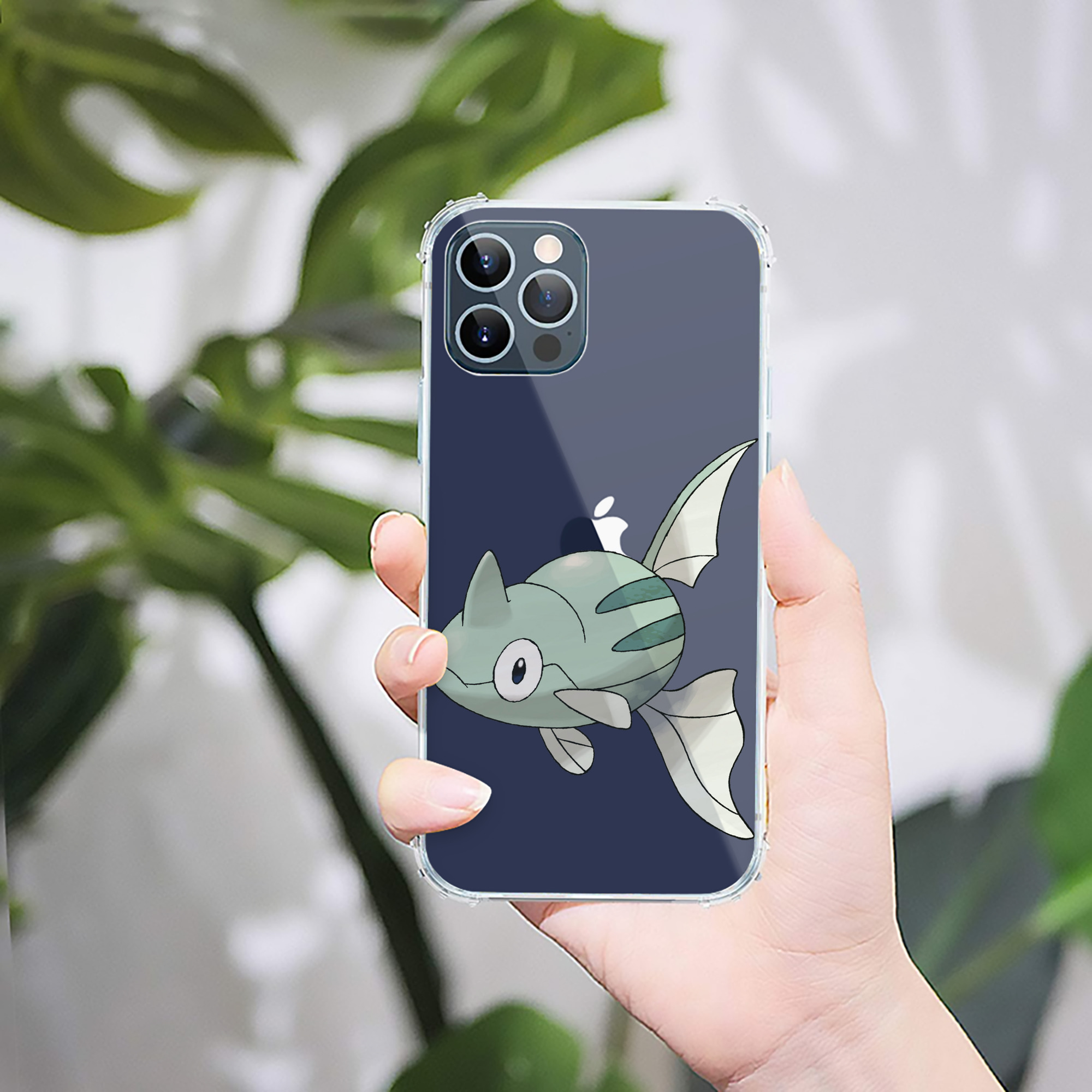 （画像用） ポケットモンスター Pokémon 【iPhone 12シリーズ対応】透明スマホケース（クリアソフトケース）